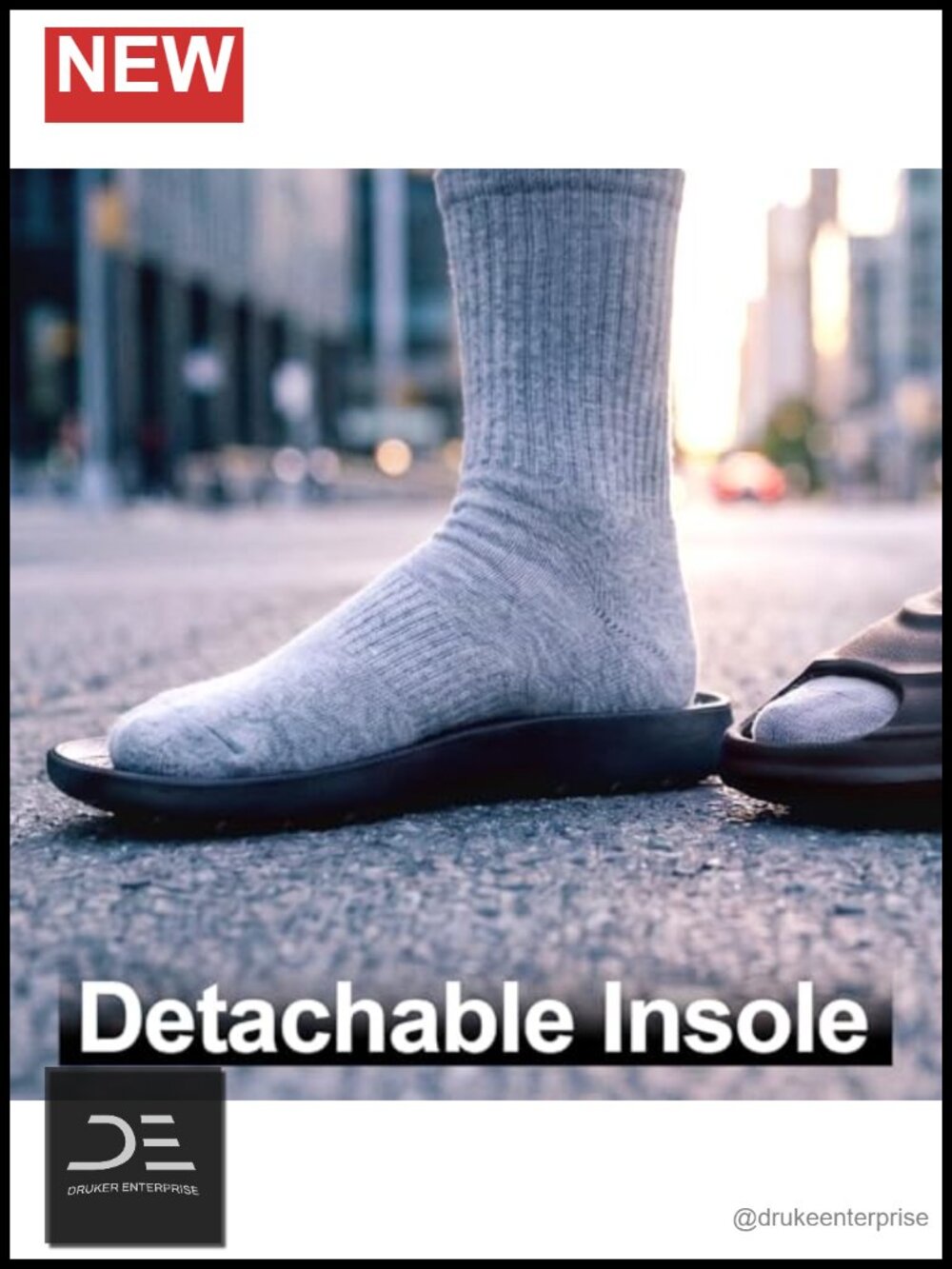 Quick-Dry Water Slippers With Drainage Holes, Non-Slip Eva Foam Unisex View 5
